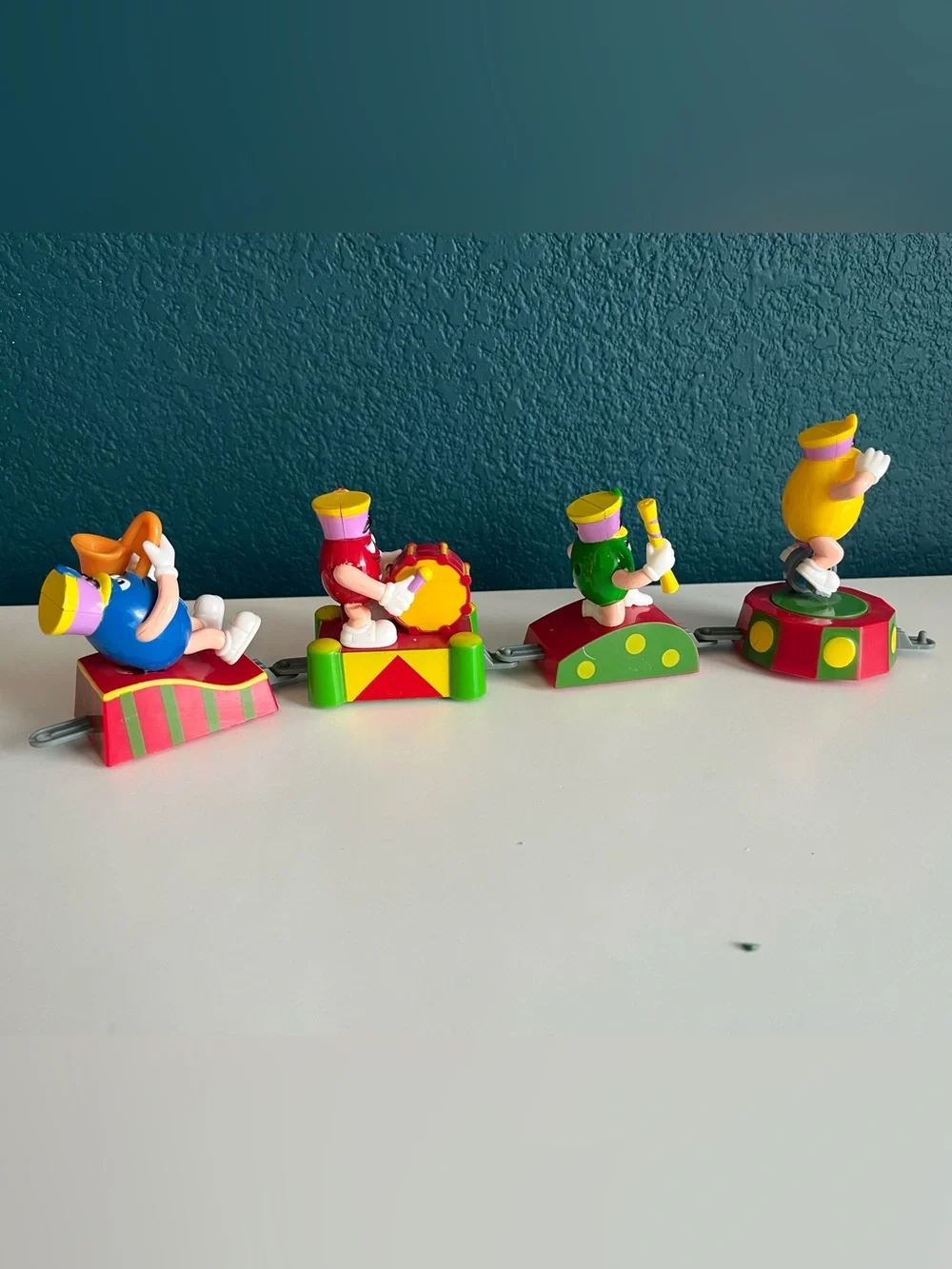 15 M&M Mars Christmas Car Train Ornament 2002, 2005, 2006